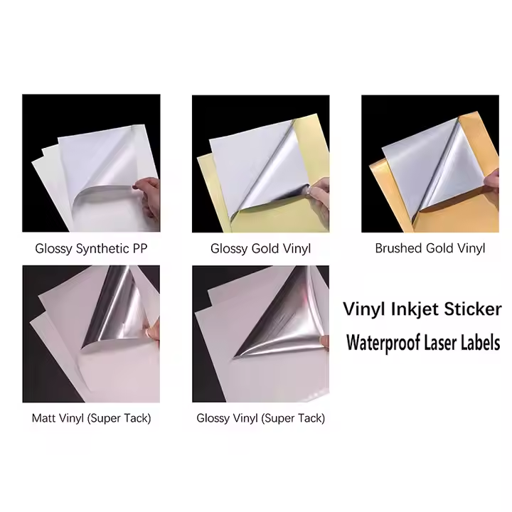 Samples Of 8.5X11 Laser / Inkjet Window Stickers For Car Dealers