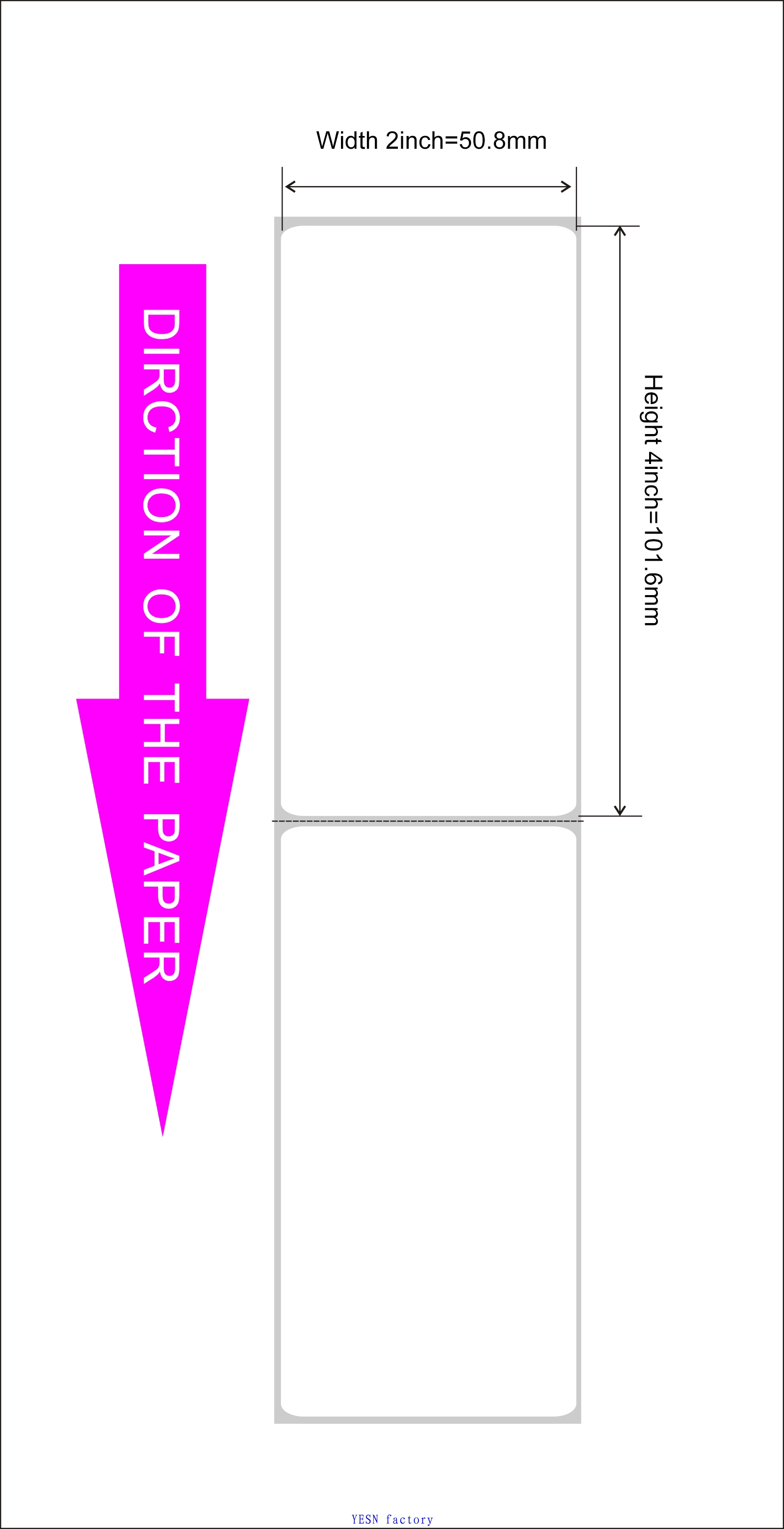 Zebra labels directly thermal labels